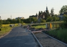 Budowa chodnika w Podaninie